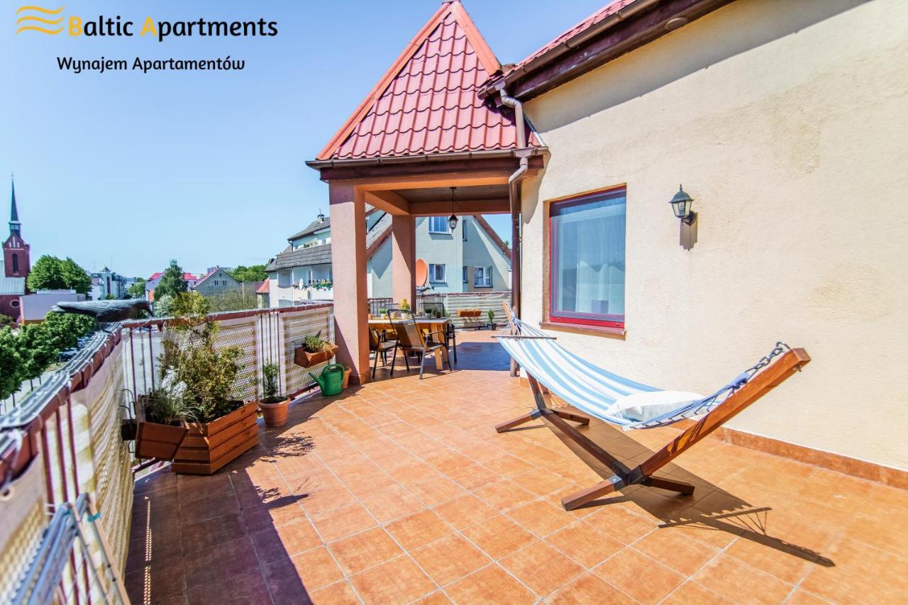 Baltic Apartments - Apartament Sloneczny Taras Svinoústí Exteriér fotografie