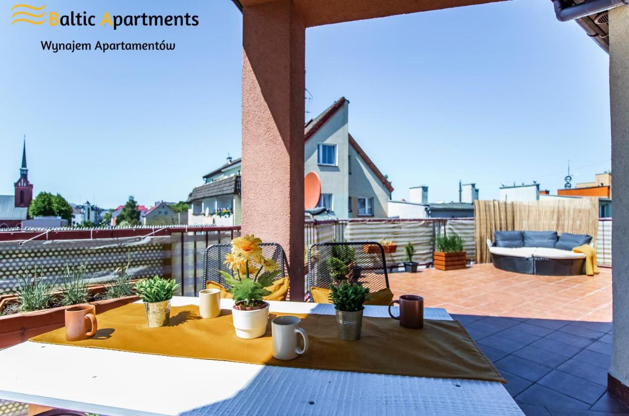 Baltic Apartments - Apartament Sloneczny Taras Svinoústí Exteriér fotografie